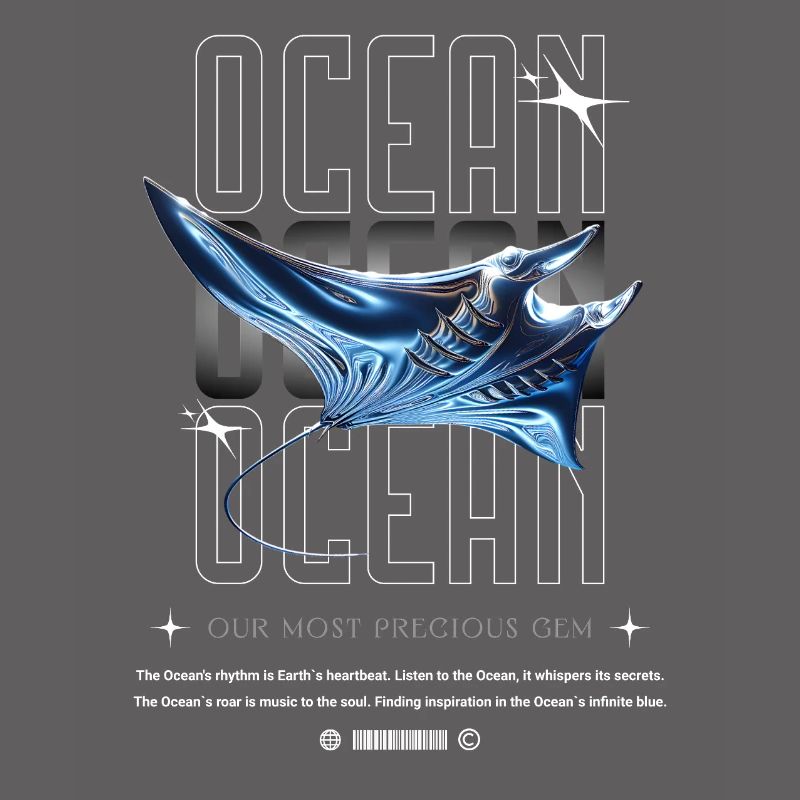Ocean Manta Kostbarer Schatz