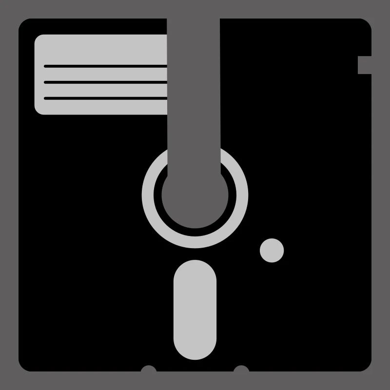 retro floppy disk