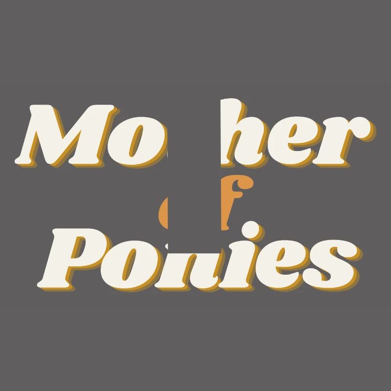 ! Mère de poneys - Mutter von Ponys
