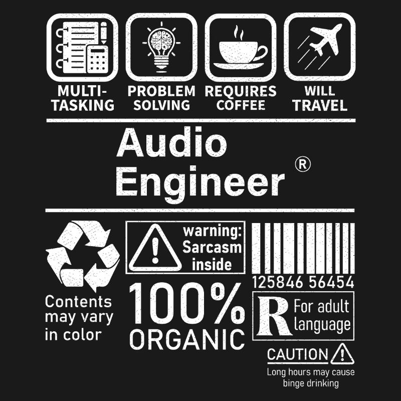 Audio Engineer multi tasking problem solving