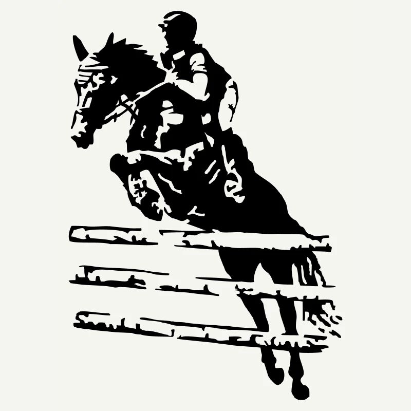 Cavalier de saut d’obstacles