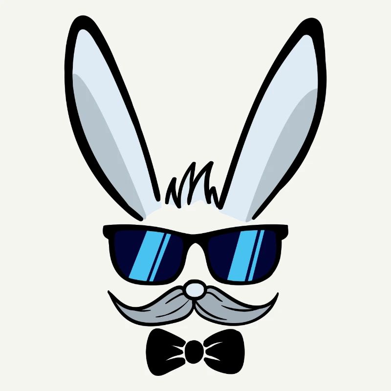 He | Easter Face Easter Bunnies Happy Easter