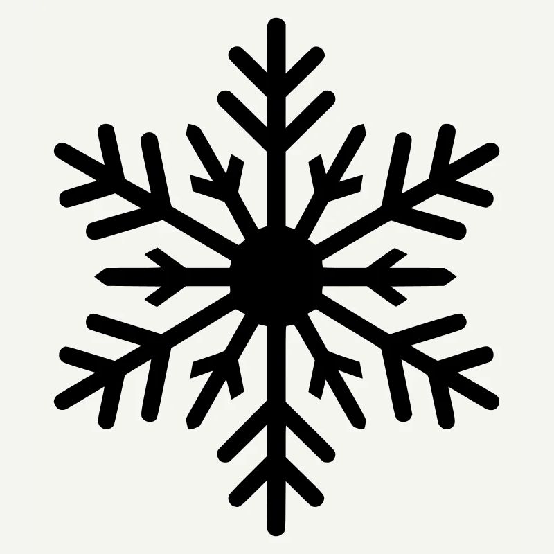 Flocon de neige, cristal de glace, couleur variable