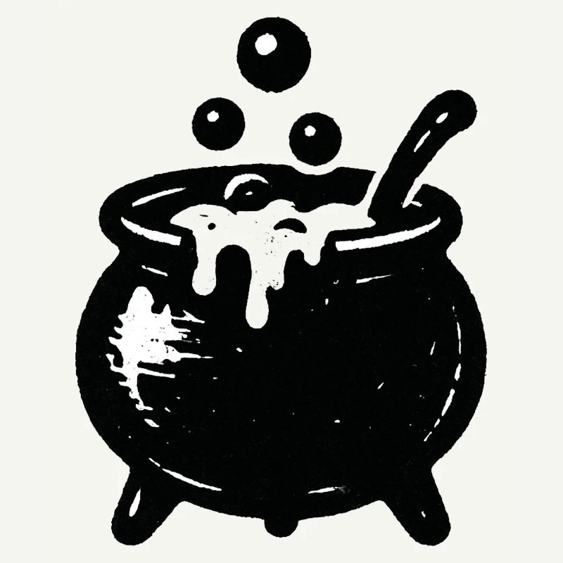 Witch's Cauldron Bubble Magic