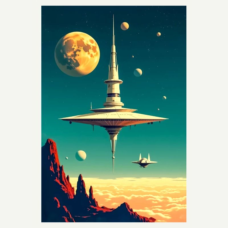 Cities Begin to Float Above the Clouds future