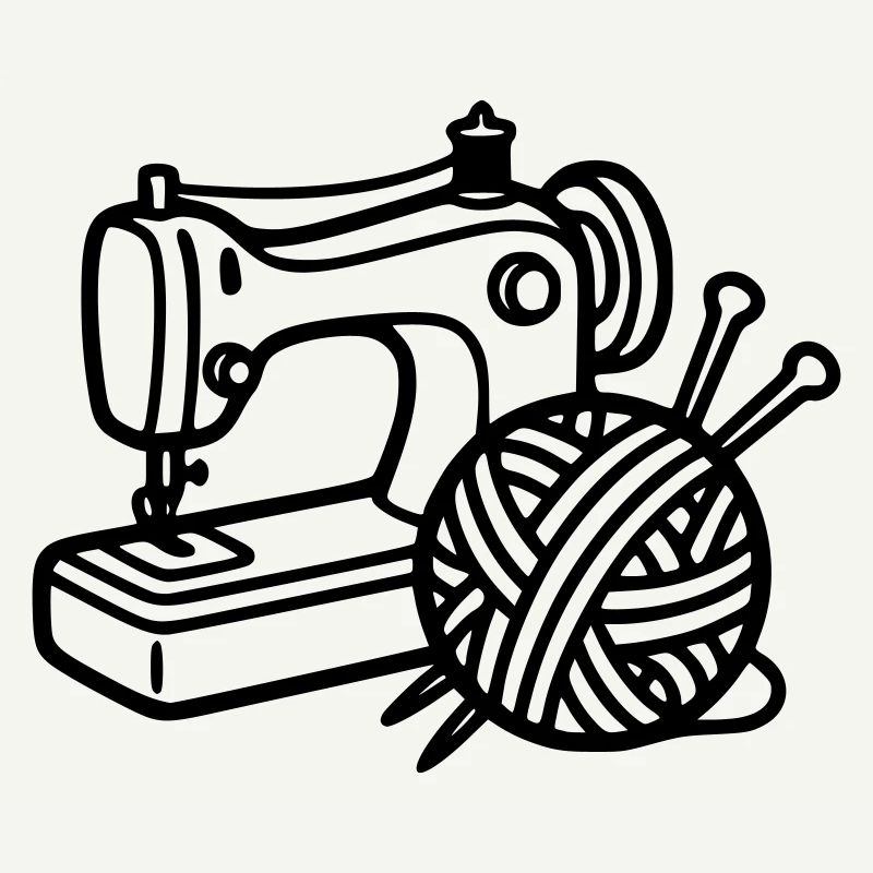 Sewing Machine Wool Knitting Sewing Handmade