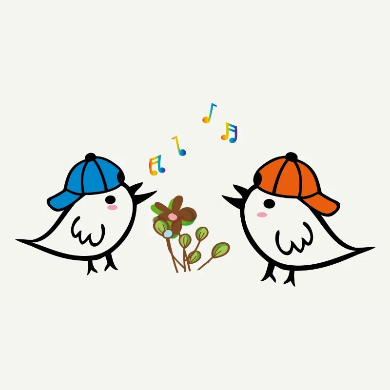 Spring, Sparrows