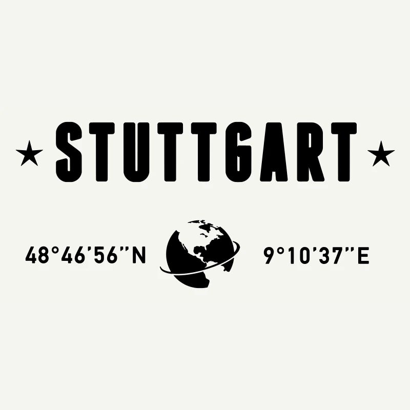 Stuttgart Germany Coordinates Gps Globe