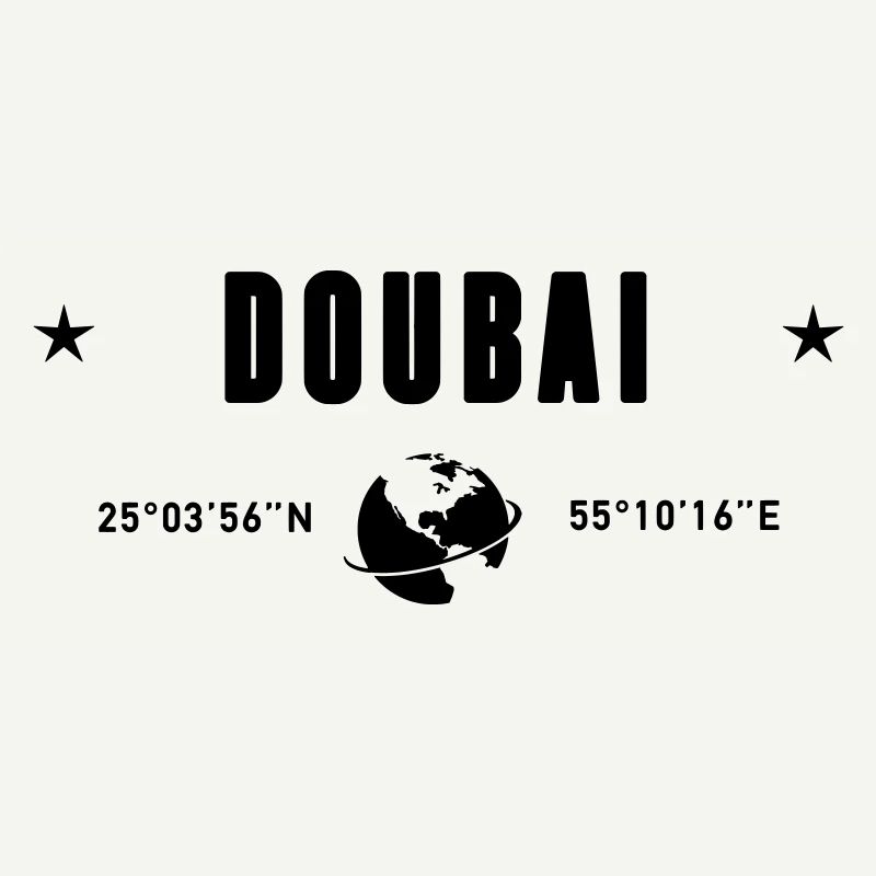 Dubai UAE Coordinates Planet Earth