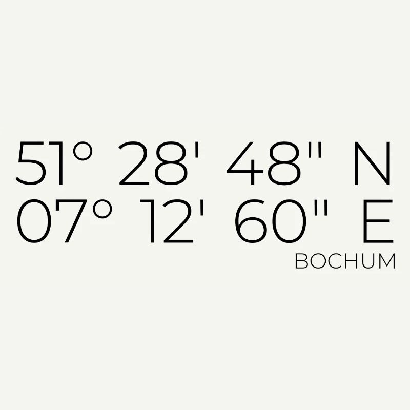 coordinates Bochum