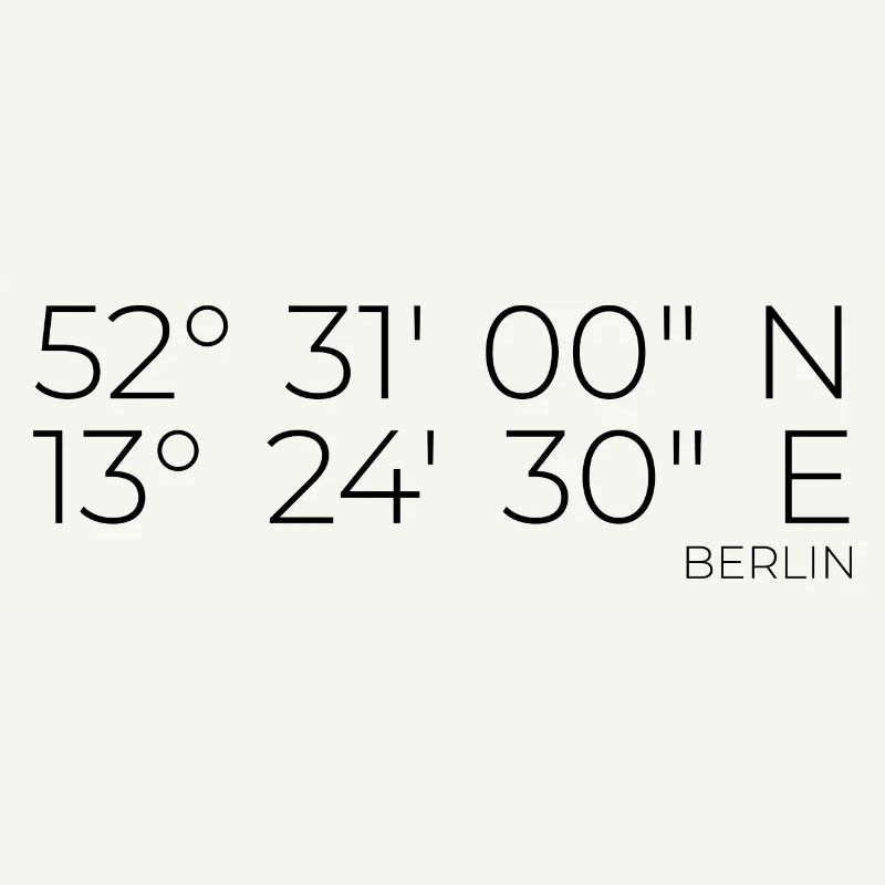Coordinates Berlin
