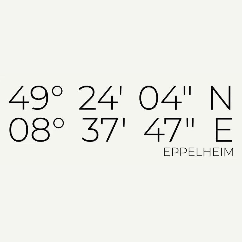 Coordinates Eppelheim
