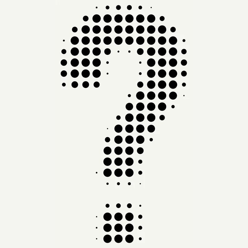 Question mark pixel optics