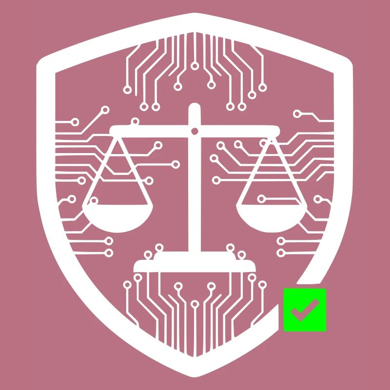 Cyber Security Shield Libra Tech Vector