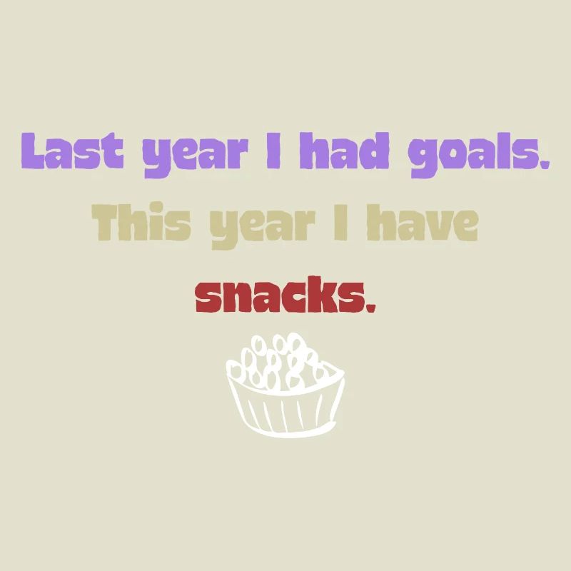 Lustiger Neujahrsspruch - Snack