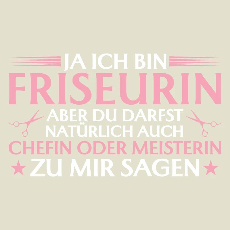 Friseurin Chefin oder Meisterin