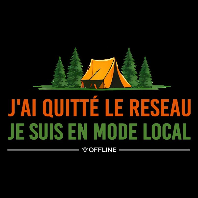 J’ai quitté les réseaux je suis en mode loca