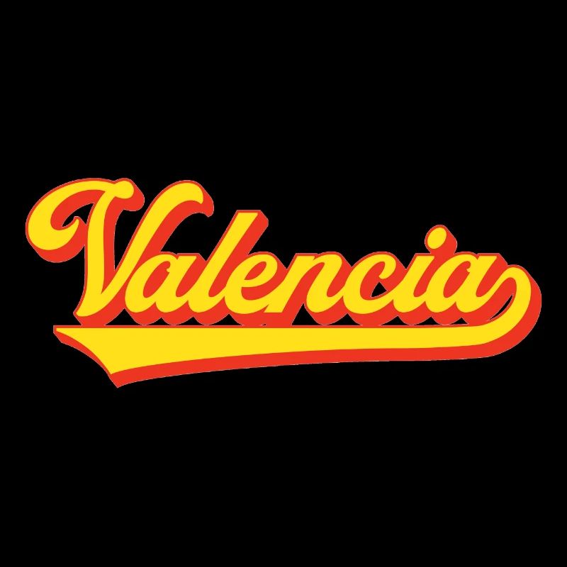 Valencia Script Logo
