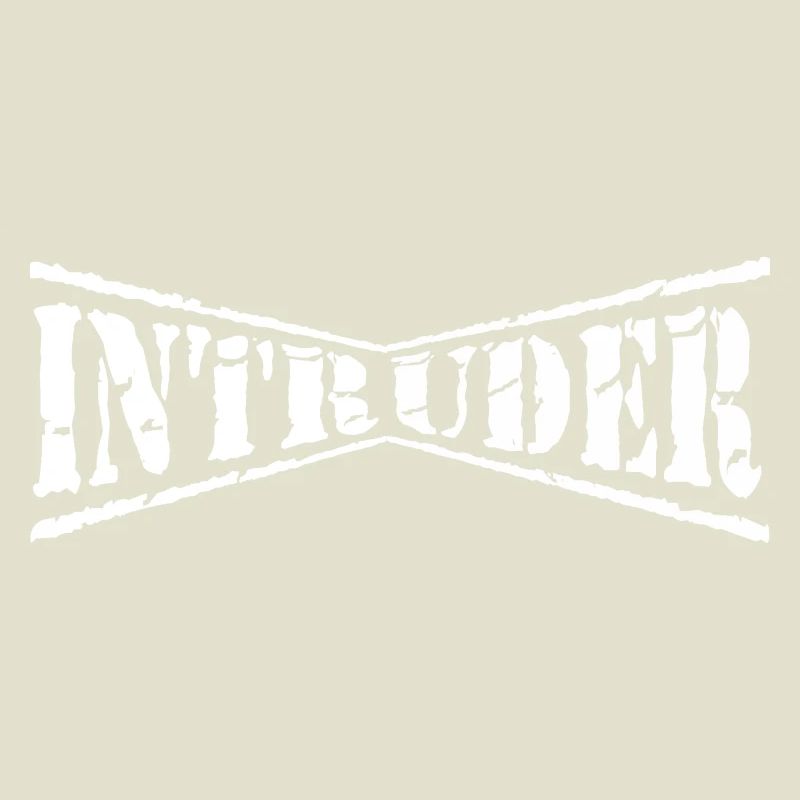 intrus hacker intrus clan sticker ordinateur