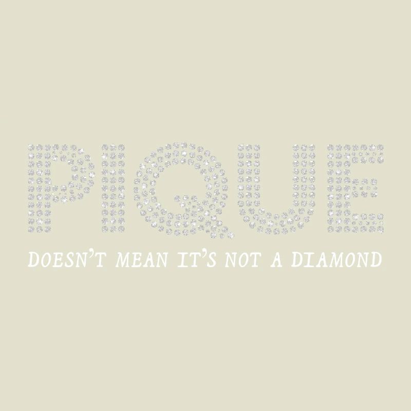 PIQUE Diamond Sparkles Design