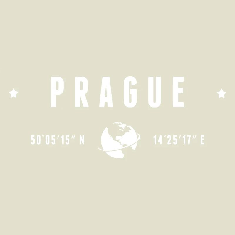 Prague Coordonnées GPS République Tchèque