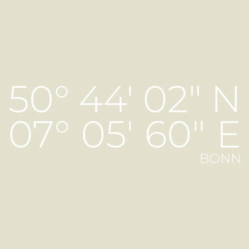 Coordinates Bonn