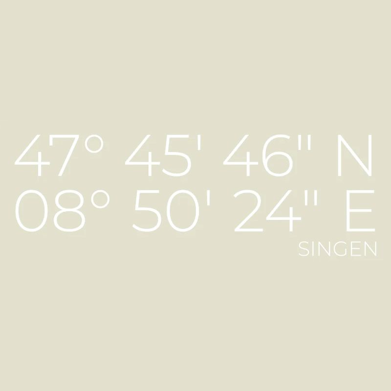 Coordinates Singing