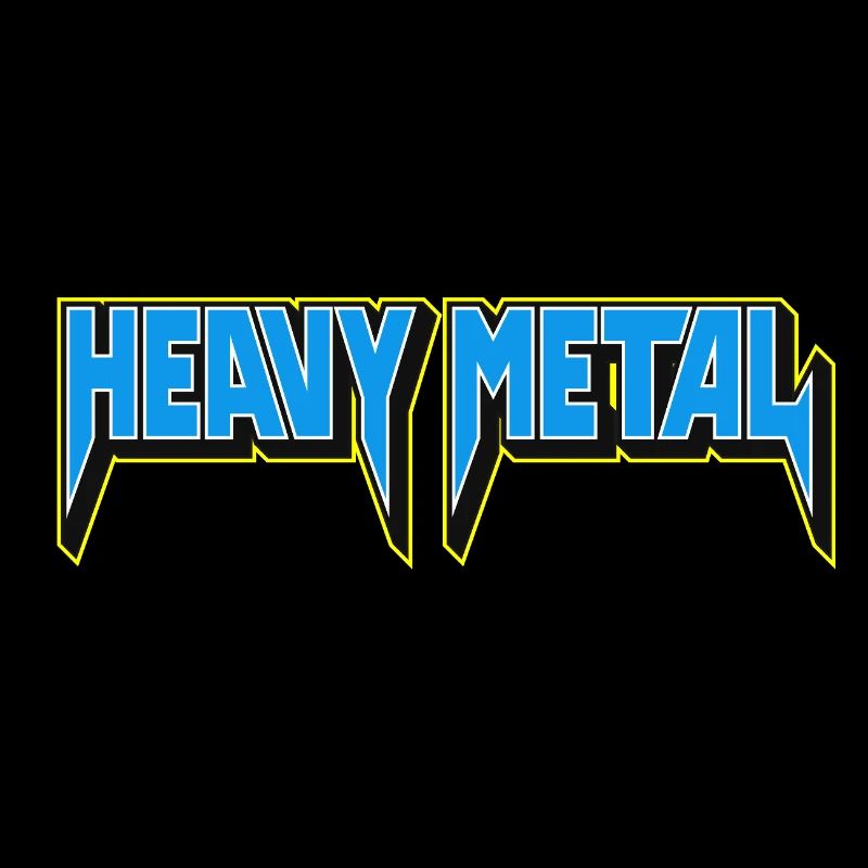 Emblème typographique du Heavy Metal