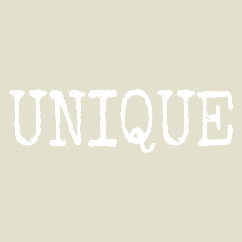 unique, unique, unique valeur de soi unique