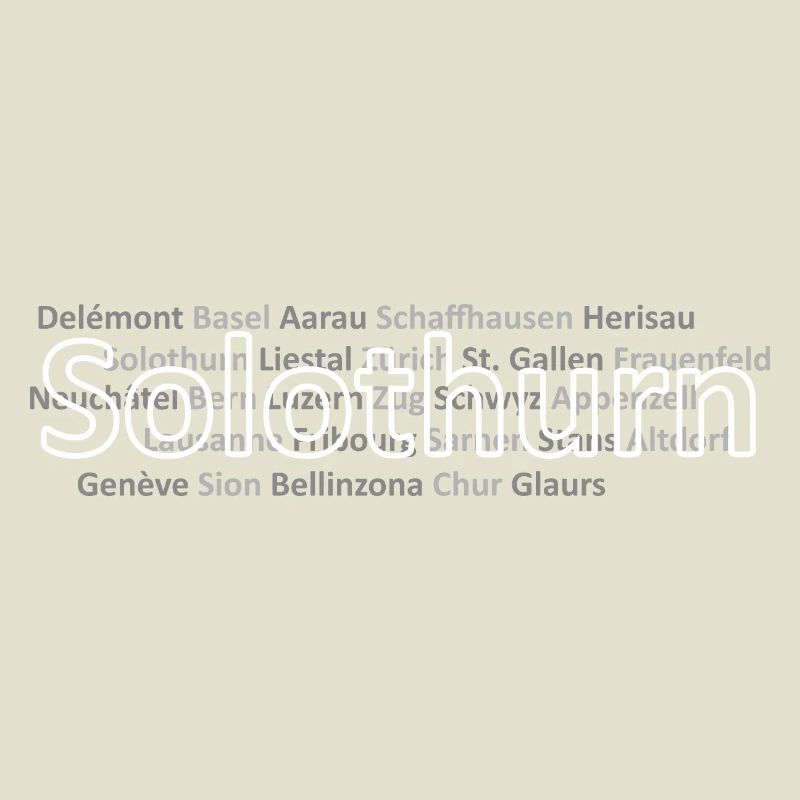 Schweizer Städte Solothurn