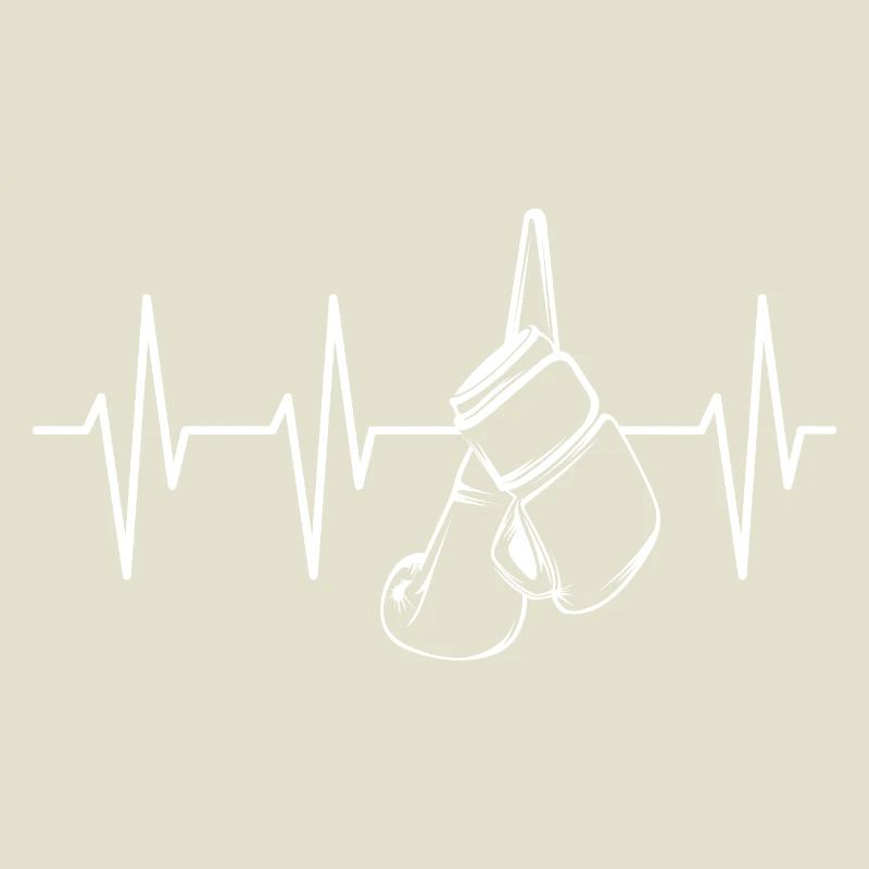 heartbeat boxing icon icon pulse boxer graphic