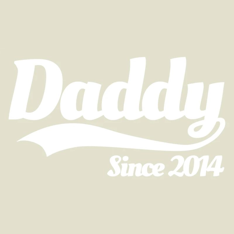 Vater Vatertag Kind Bester Vater, Daddy since 2014