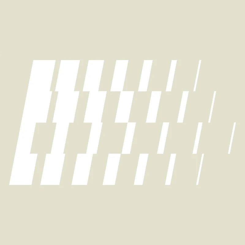 Monochrome Diagonal Slashes