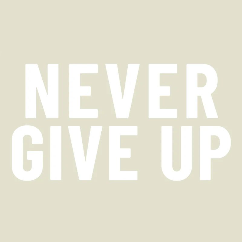 Never Give Up