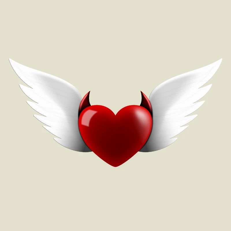 Herz Engel Teufel