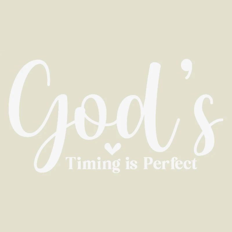 Gottes Timing ist perfekt