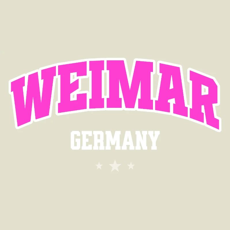 Weimar Germany Typography Neon Pink