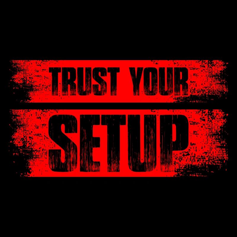 Trust your Setup Aktienmarkt Börse Trader