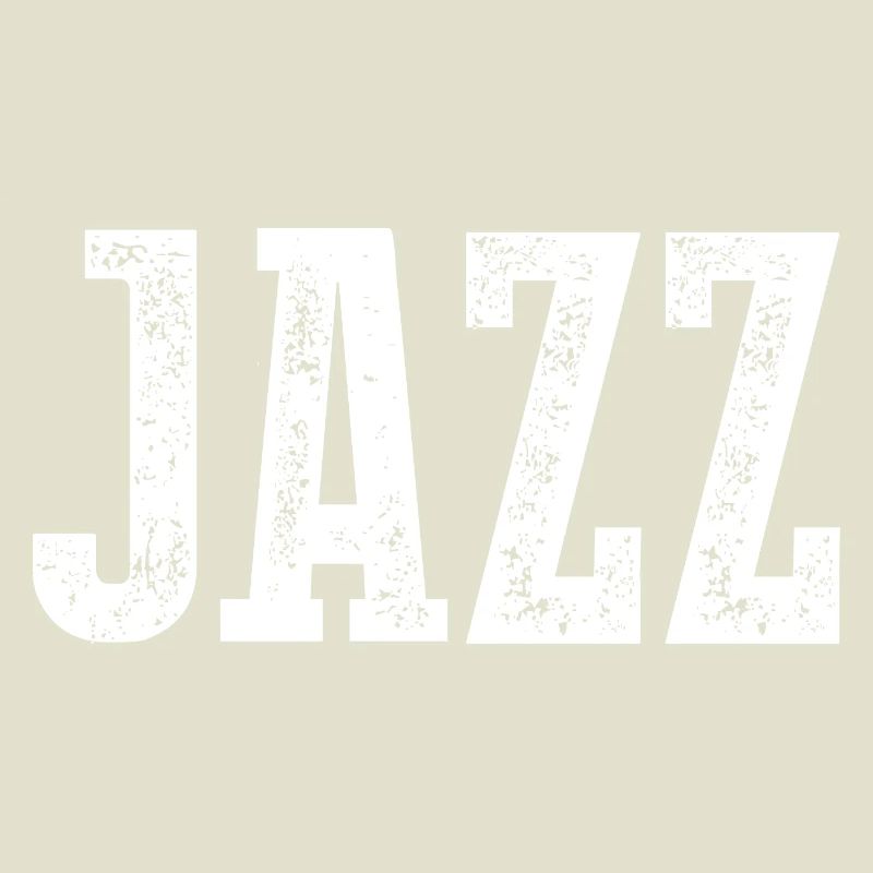 Jazz Distressed Typography Tee