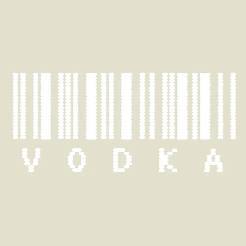 Vodka Barcode Typografie