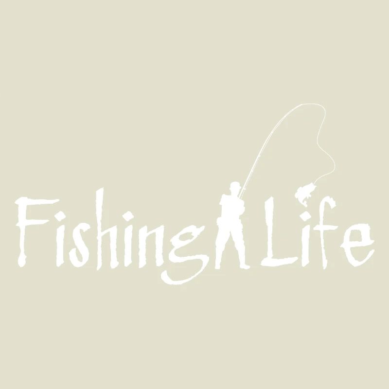 Fishing Life Logo Tee