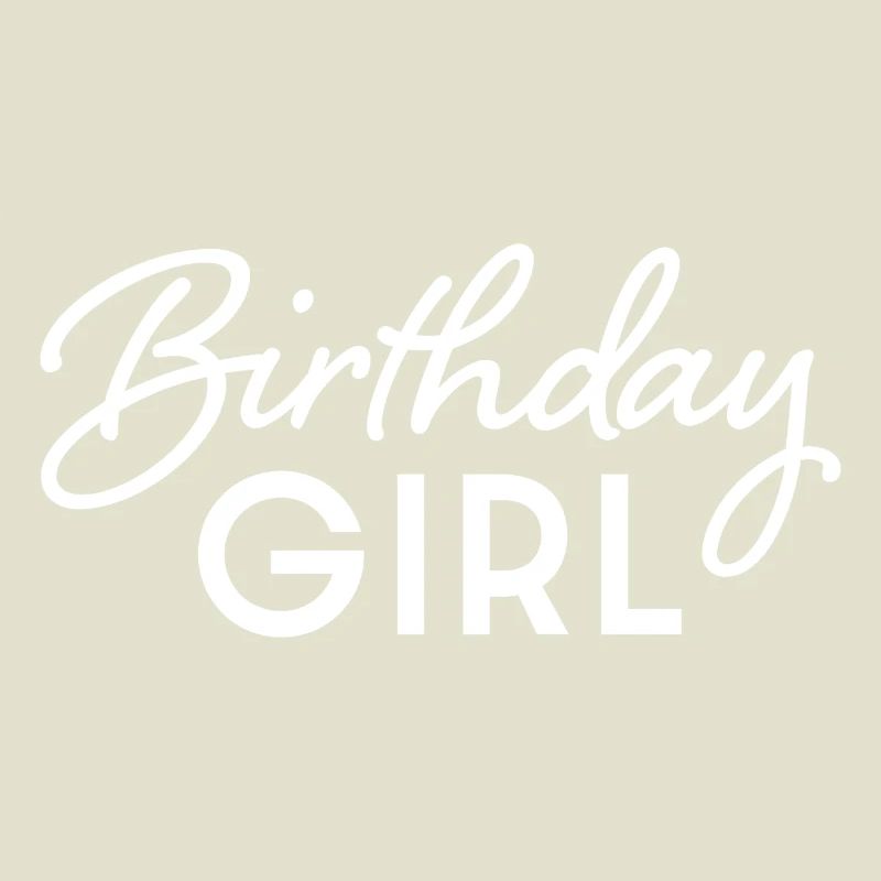 fille d’anniversaire