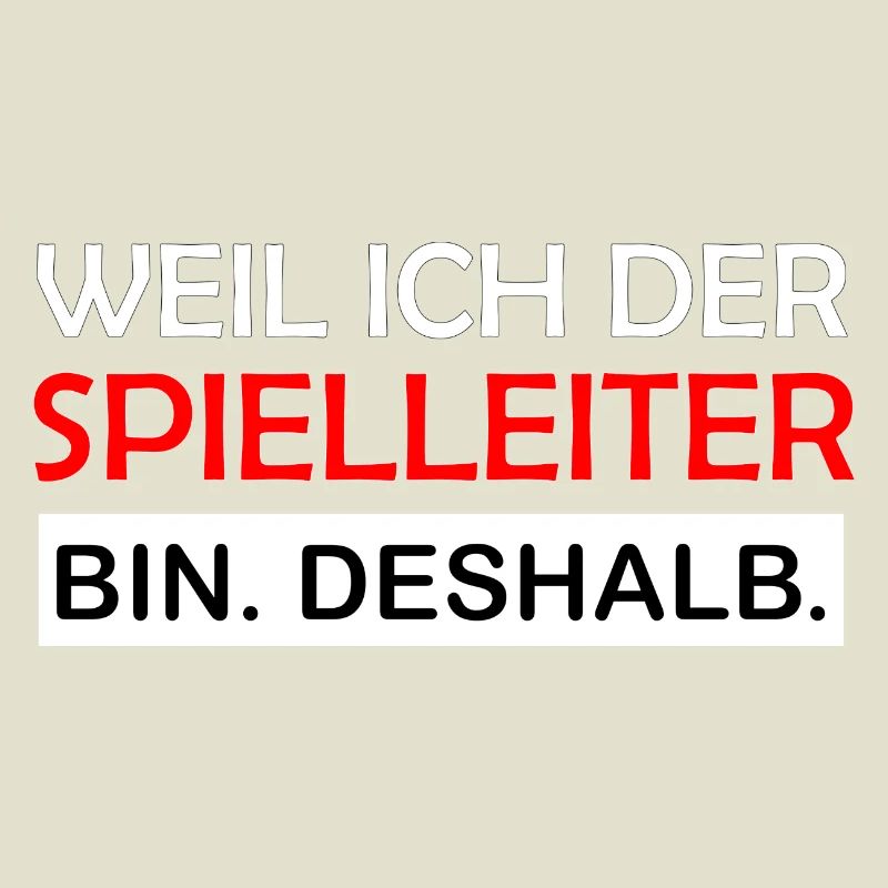 Parce que je suis le maître du jeu, c’est pour ça que j’utilise le RPG