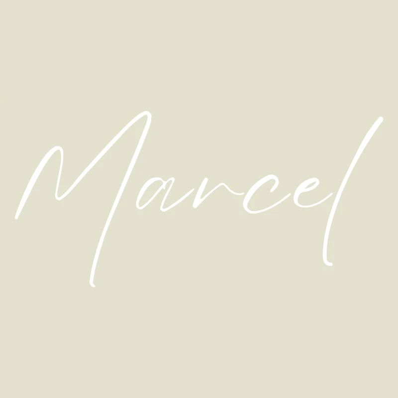 Marcel Name T-Shirt Gift for Men