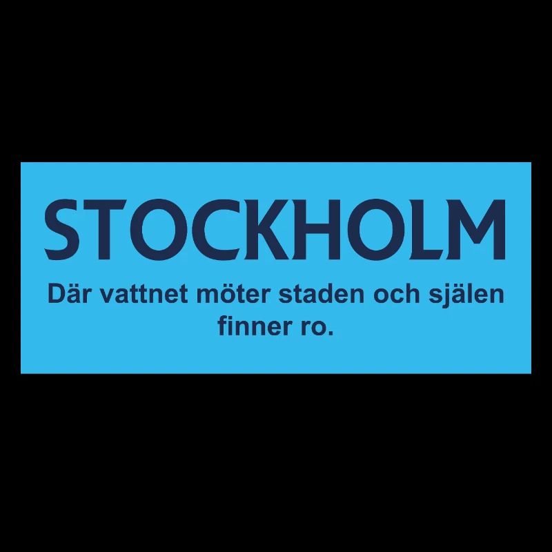 Stockholm Water Convergence