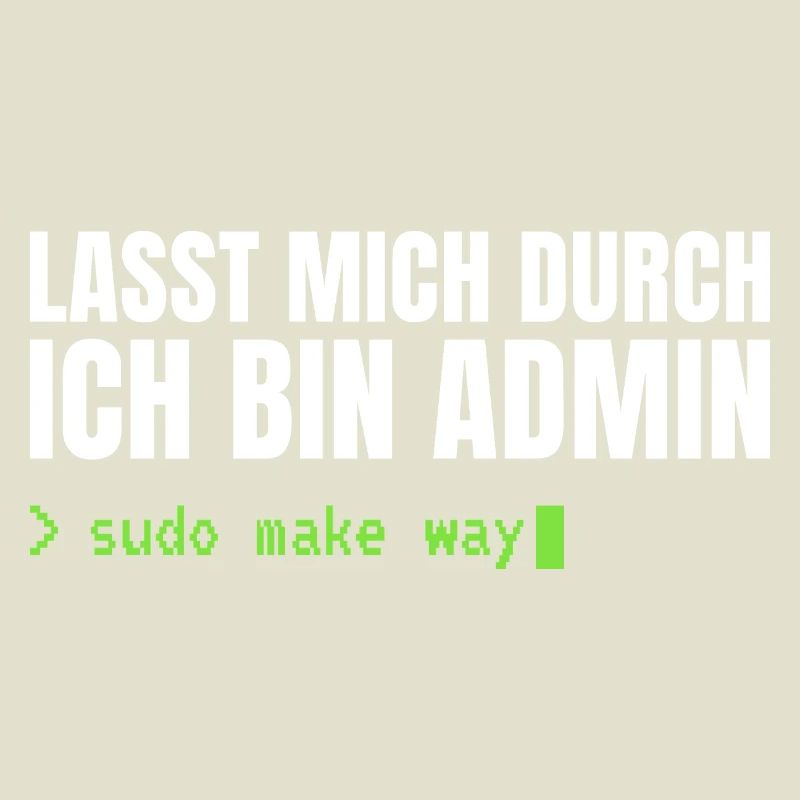 Lasst mich durch, ich bin Admin – Sudo Make Way