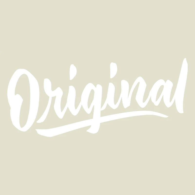 Design original de lettrage minimaliste