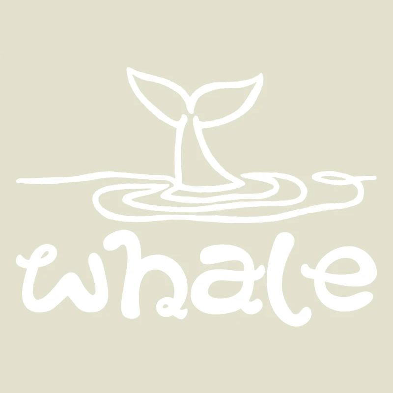 La queue de la baleine (blanc)