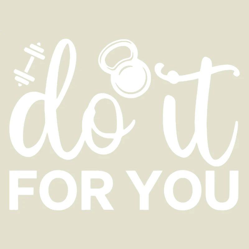Script de remise en forme motivante avec icône de kettlebell