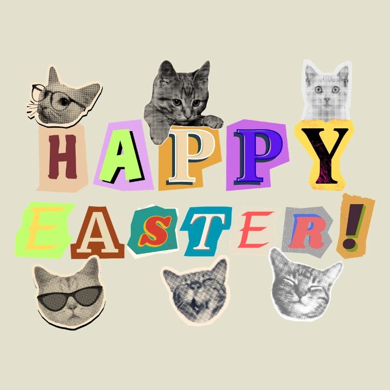 Happy Easter Cats